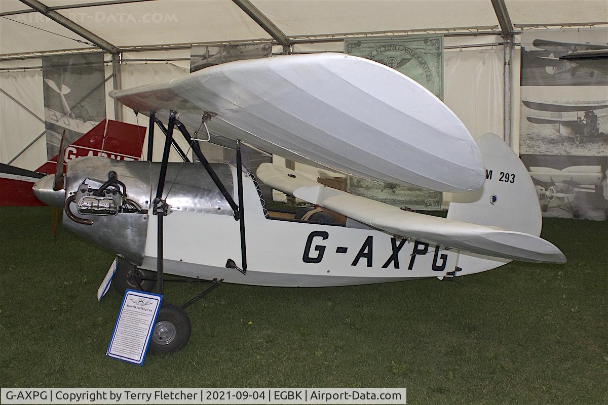 G-AXPG, 1971 Mignet HM.293 Pou-du-Ciel C/N PFA 1333, Displayed at the LAA National Rally at Sywell