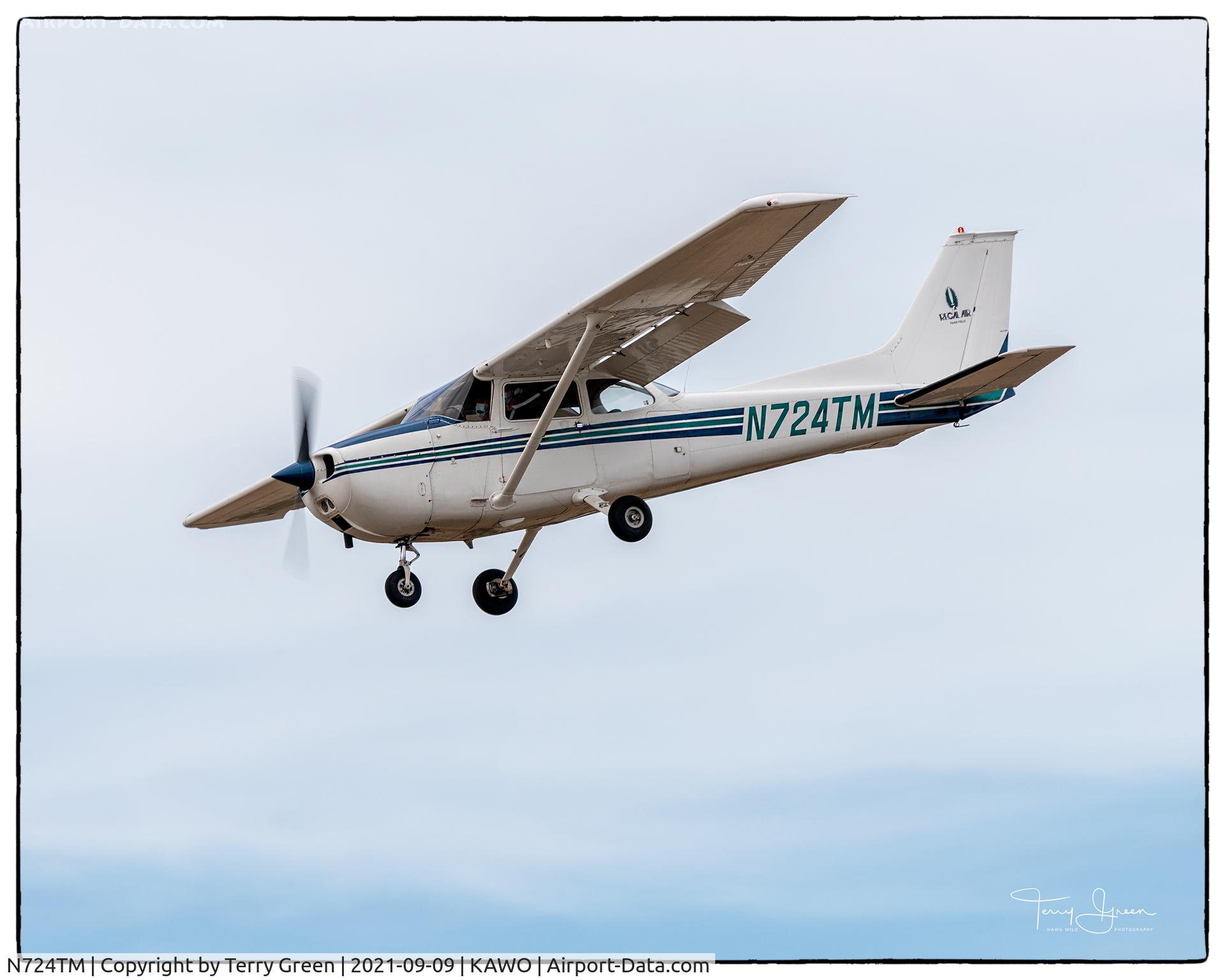 N724TM, 1974 Cessna 172M C/N 17262971, KAWO