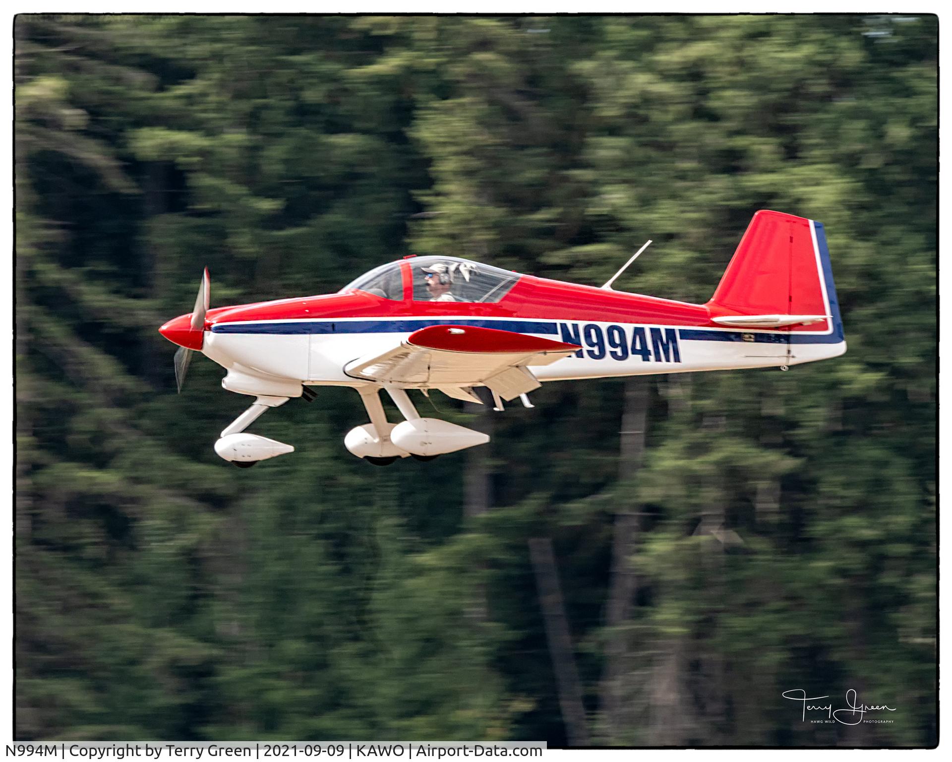 N994M, Vans RV-6A C/N 60514, KAWO