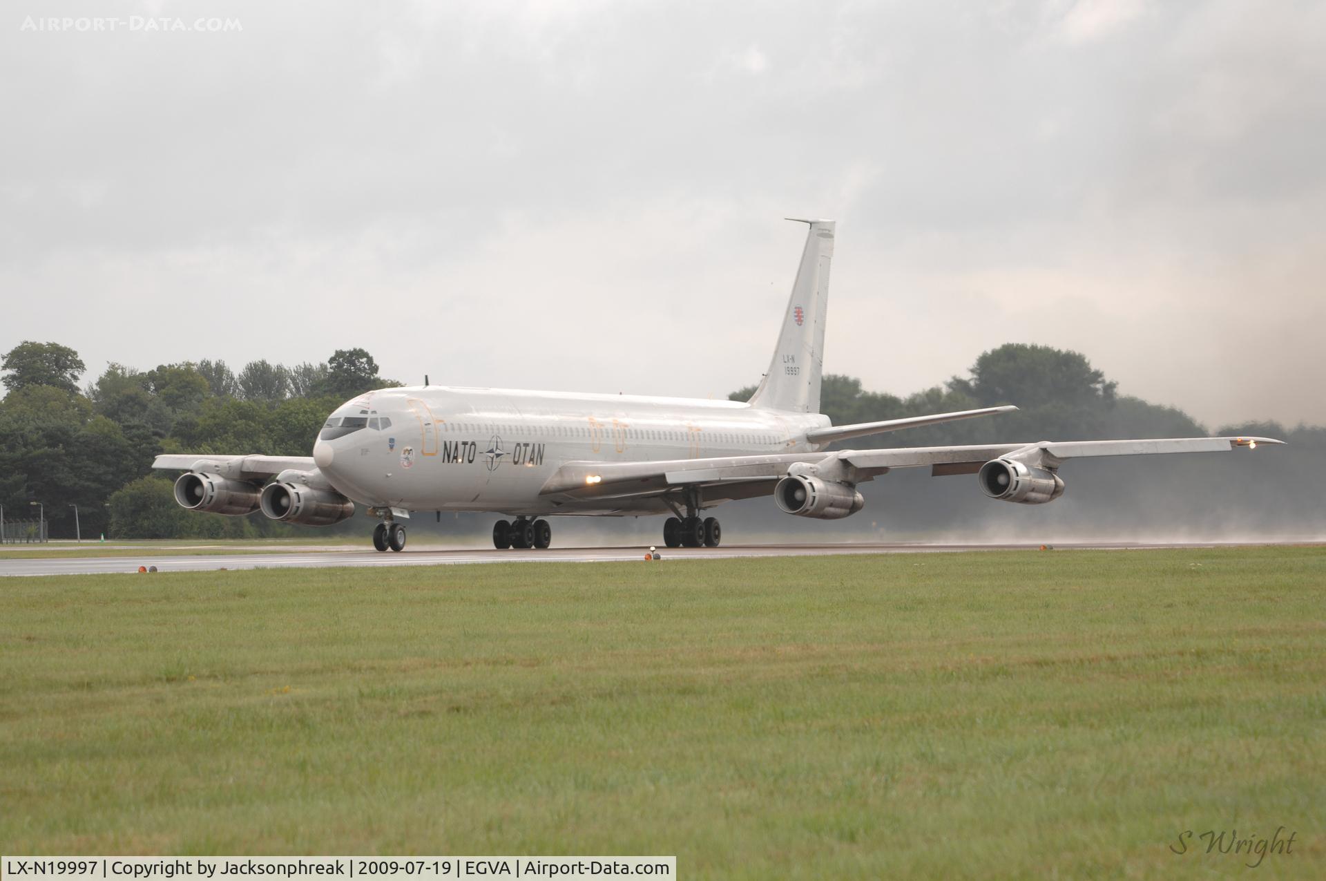 LX-N19997, 1968 Boeing 707-307C C/N 19997, RIAT 2009 RAF Fairford UK
