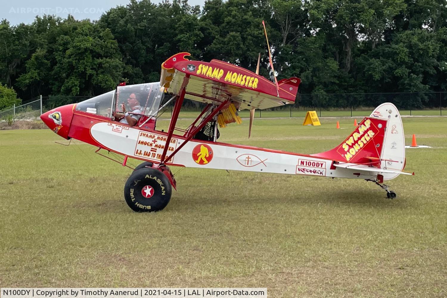 N100DY, 1984 Aerosport Woody Pusher WAS-2 C/N 007, 1984 Aerosport Woody Pusher WAS-2, c/n: 007, Sun-n-Fun 2021