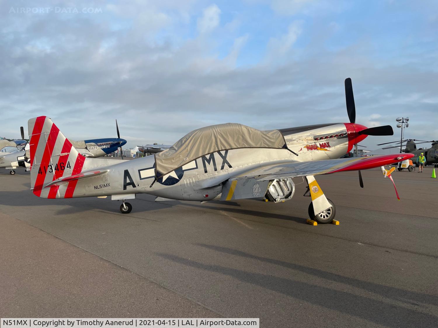 N51MX, 1944 North American F-51D Mustang C/N 45-11559, 1944 North American F-51D, c/n: 45-11559, Sun-n-Fun 2021