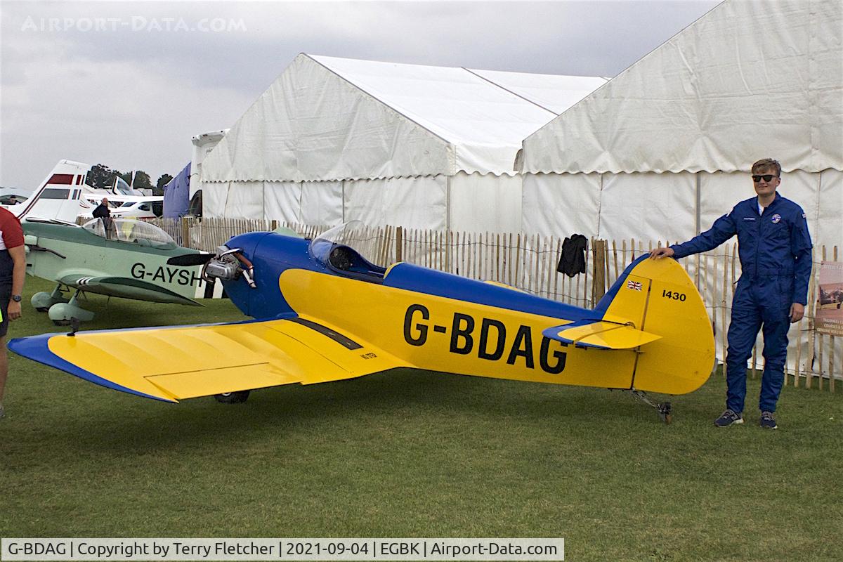 G-BDAG, 1994 Taylor JT-1 Monoplane C/N PFA 1430, At LAA National Rally at Sywell