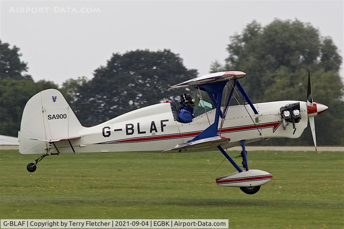 G-BLAF, 1987 Stolp SA-900 V-Star C/N PFA 106-10651, At LAA National Fly-In at Sywell