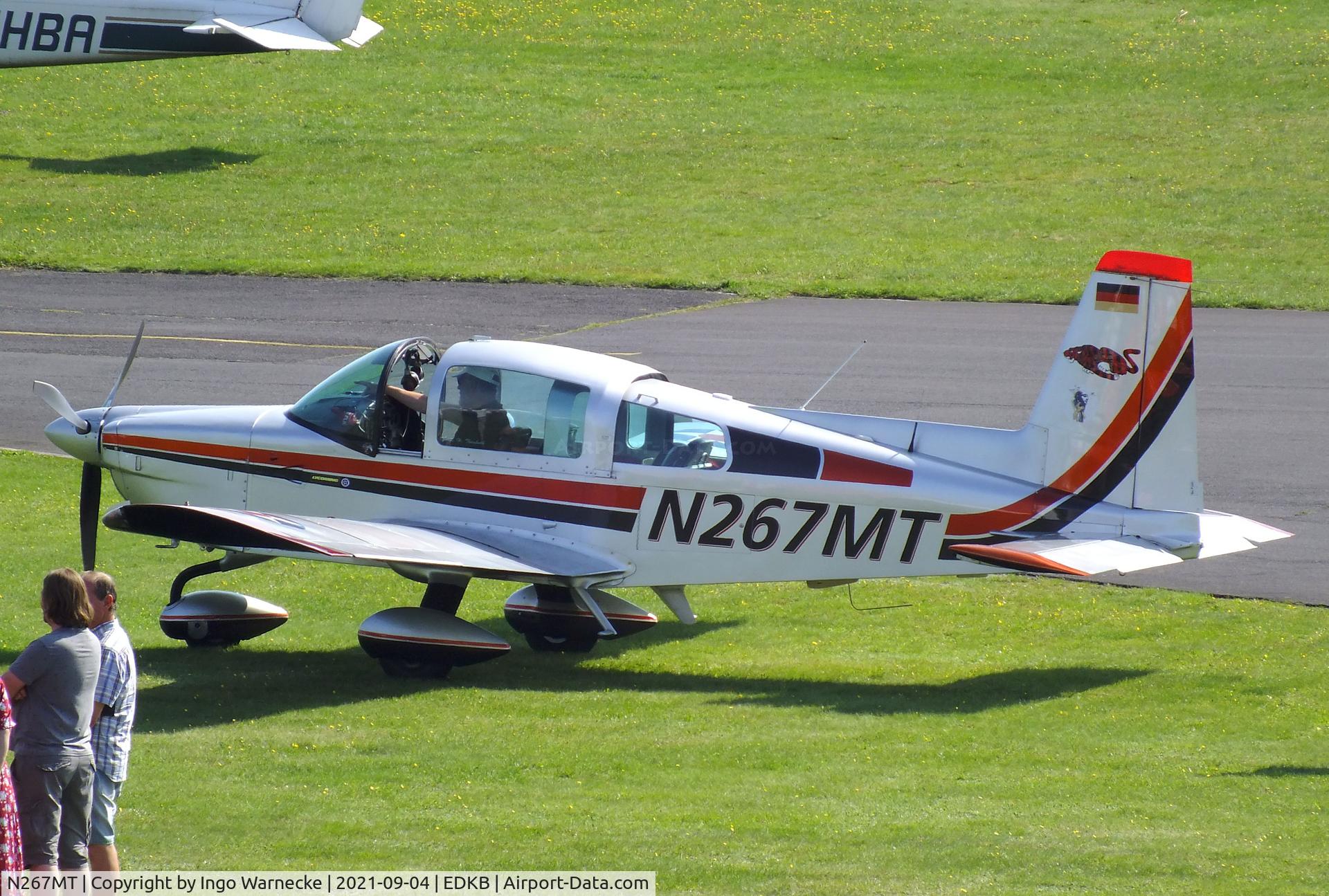 N267MT, Grumman American AA-5B Tiger C/N AA5A0005, Grumman American AA-5B Tiger at the 2021 Grumman Fly-in at Bonn-Hangelar airfield