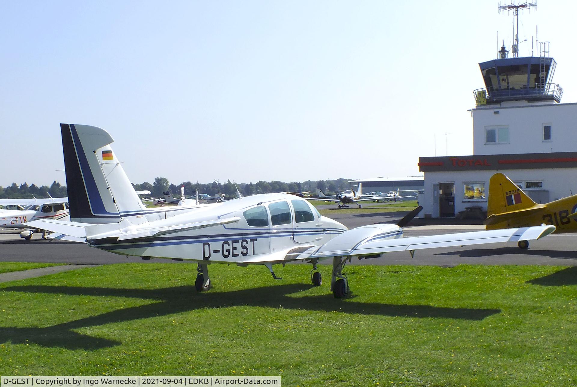 D-GEST, 1979 Grumman American GA-7 Cougar C/N GA7-0102, Grumman American GA-7 Cougar at the 2021 Grumman Fly-in at Bonn-Hangelar airfield