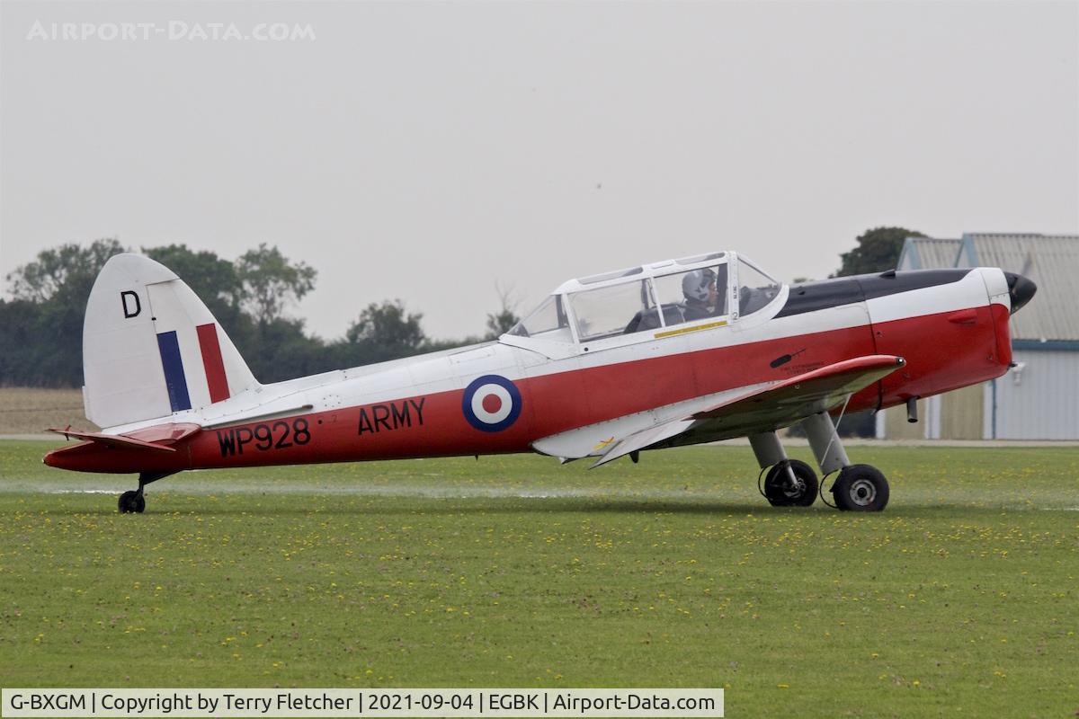 G-BXGM, 1952 De Havilland DHC-1 Chipmunk T.10 C/N C1/0806, At LAA National Rally at Sywell