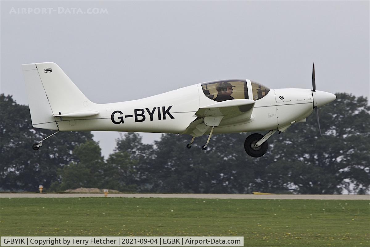 G-BYIK, 1999 Europa Monowheel C/N PFA 247-12771, At LAA National Rally