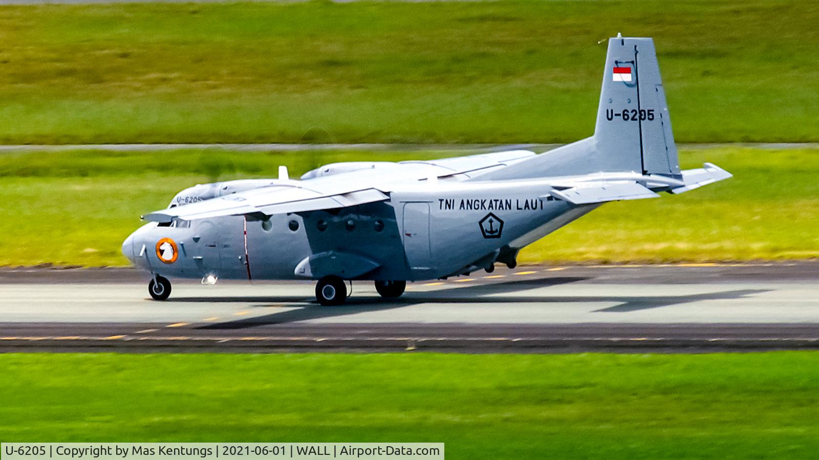 U-6205, IPTN NC-212M-200 Aviocar C/N 278/N83, This photo were taken at Balikpapan