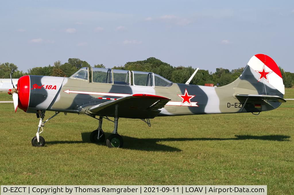 D-EZCT, Yakovlev Yak-18A C/N 1162517, private Yakovlev Yak-18A