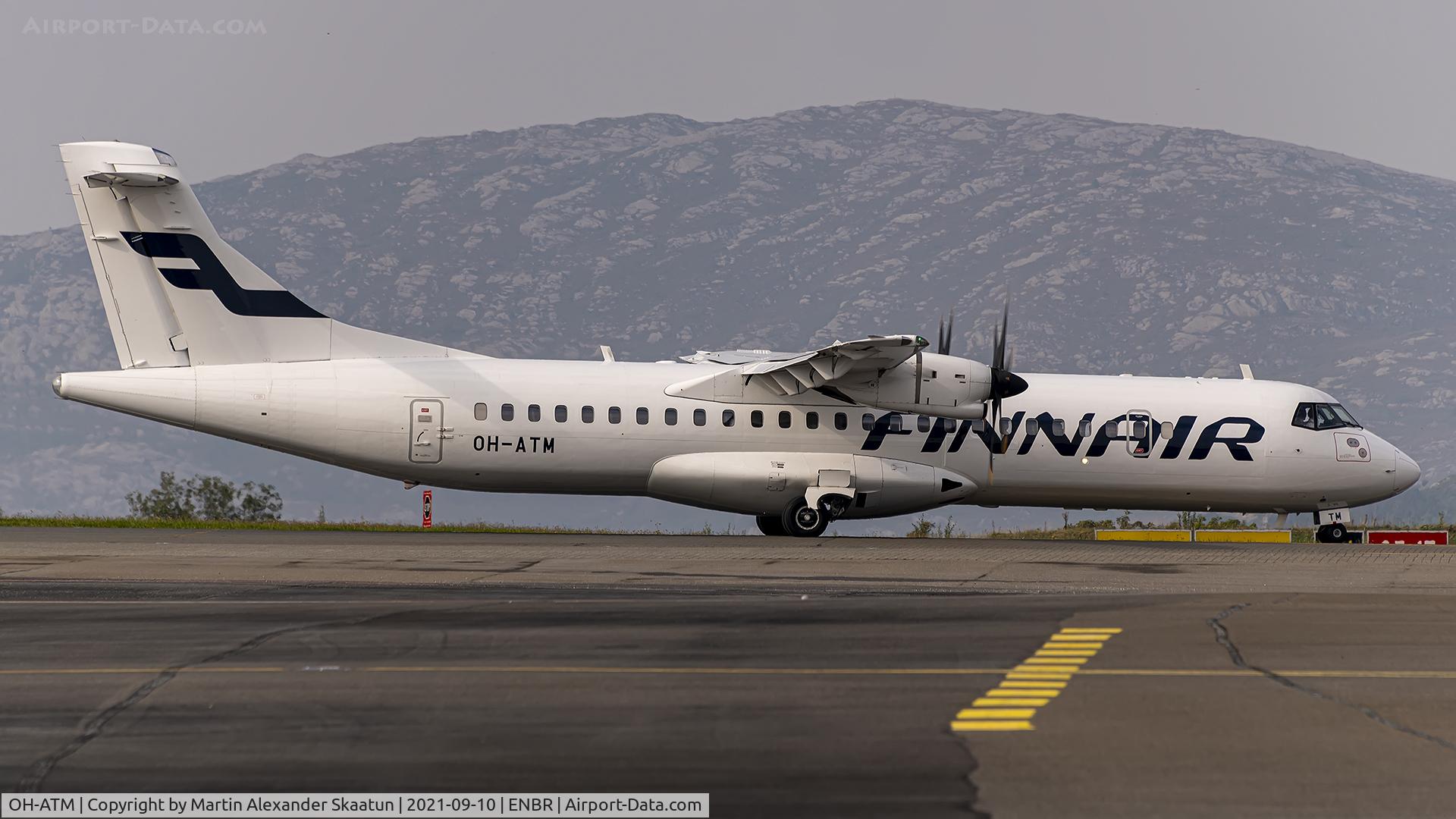 OH-ATM, 2010 ATR 72-500 (72-212A) C/N 916, Taxying on yankee for departure rwy. 17.