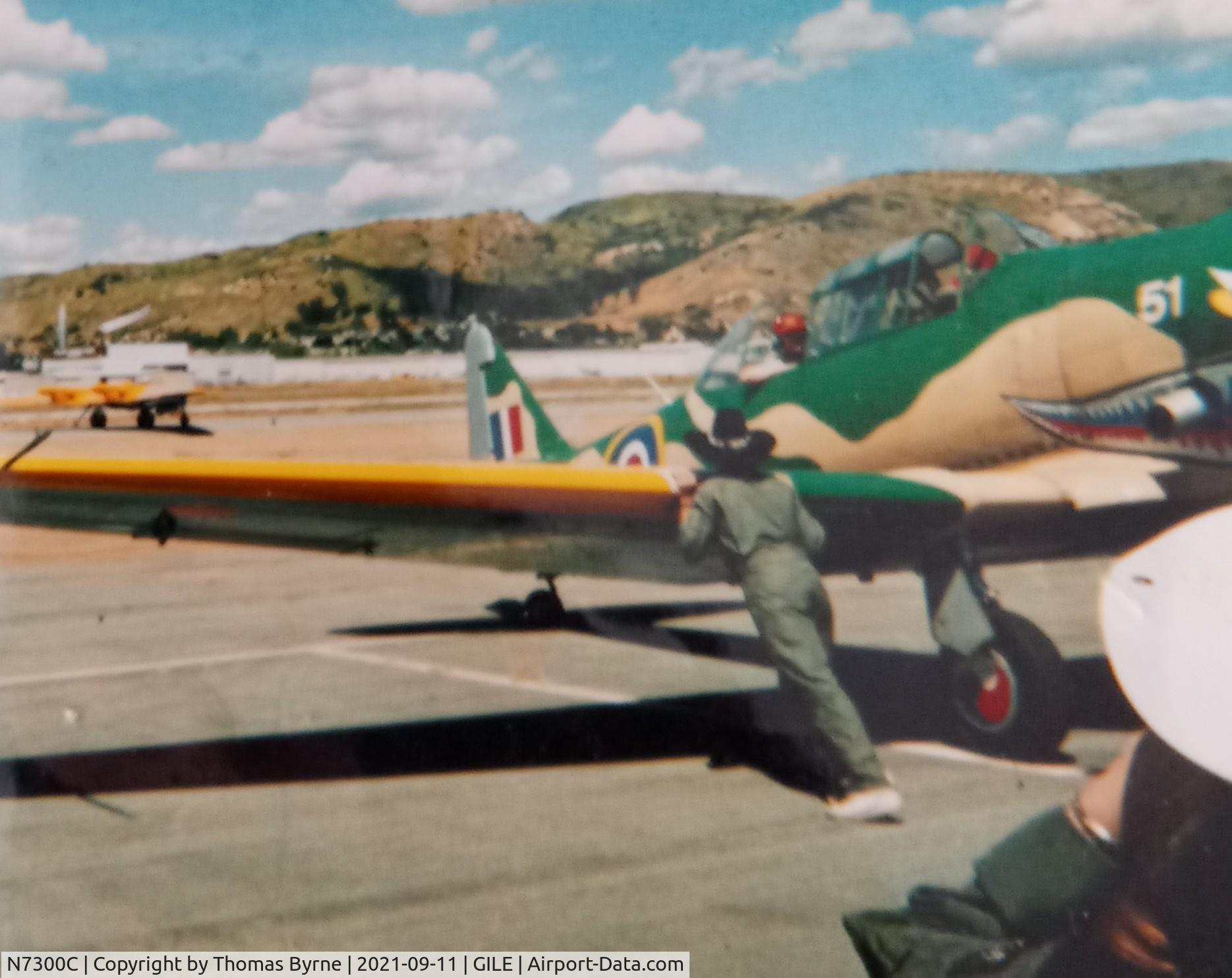 N7300C, 1958 North American AT-6D Harvard II C/N 43763, Wings over Gillespie air show.
