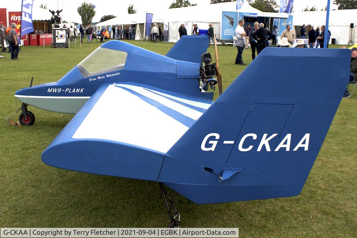 G-CKAA, 2017 Whittaker MW9 Plank C/N 001, At LAA National Fly-In at Sywell