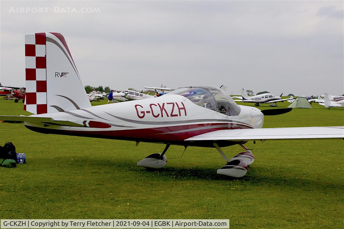 G-CKZH, 2016 Vans RV-12 C/N 120921, At LAA National Fly-In at Sywell