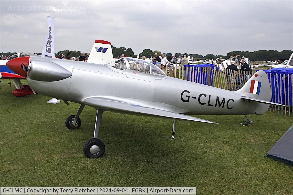 G-CLMC, 2020 Isaacs Spitfire C/N LAA 027-15453, At LAA National Fly-In at Sywell