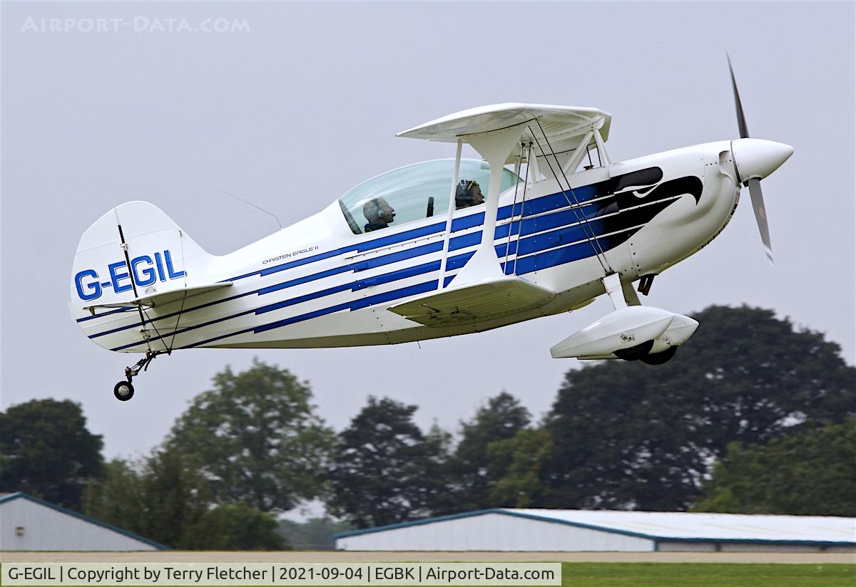 G-EGIL, 1980 Christen Eagle II C/N BOYD-0001, At LAA National Fly-In at Sywell