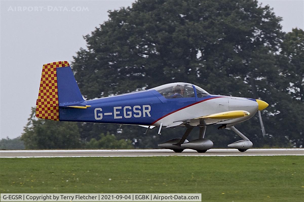 G-EGSR, 2015 Vans RV-7A C/N LAA 323-15093, at LAA National Fly-In at Sywell