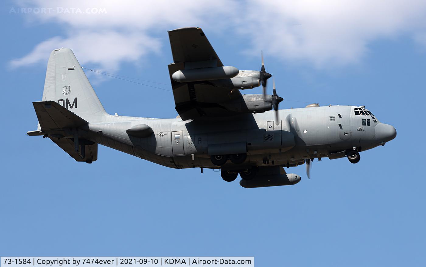 73-1584, 1973 Lockheed EC-130H Compass Call C/N 382-4546, ZAPPR53