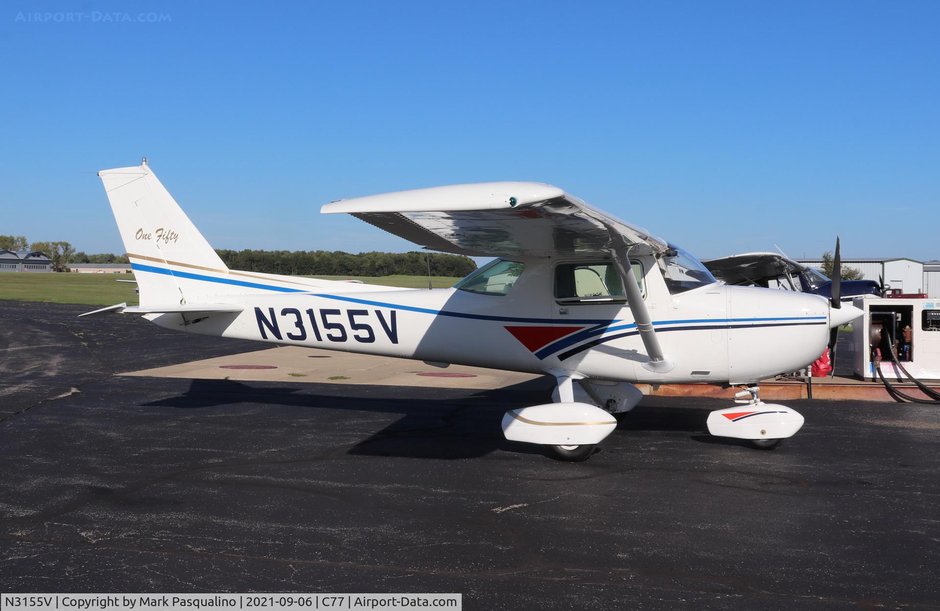 N3155V, 1974 Cessna 150M C/N 15076403, Cessna 150M