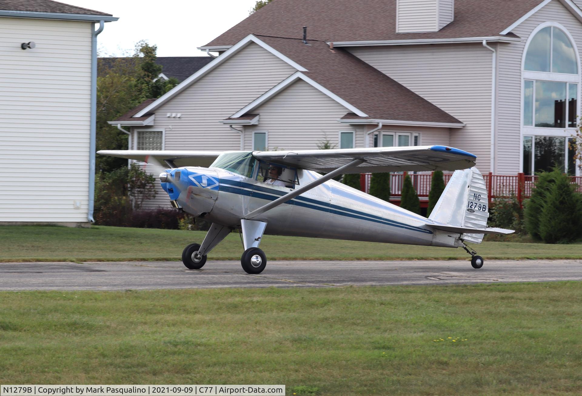 N1279B, 1947 Luscombe 8A C/N 5906, Luscombe 8A