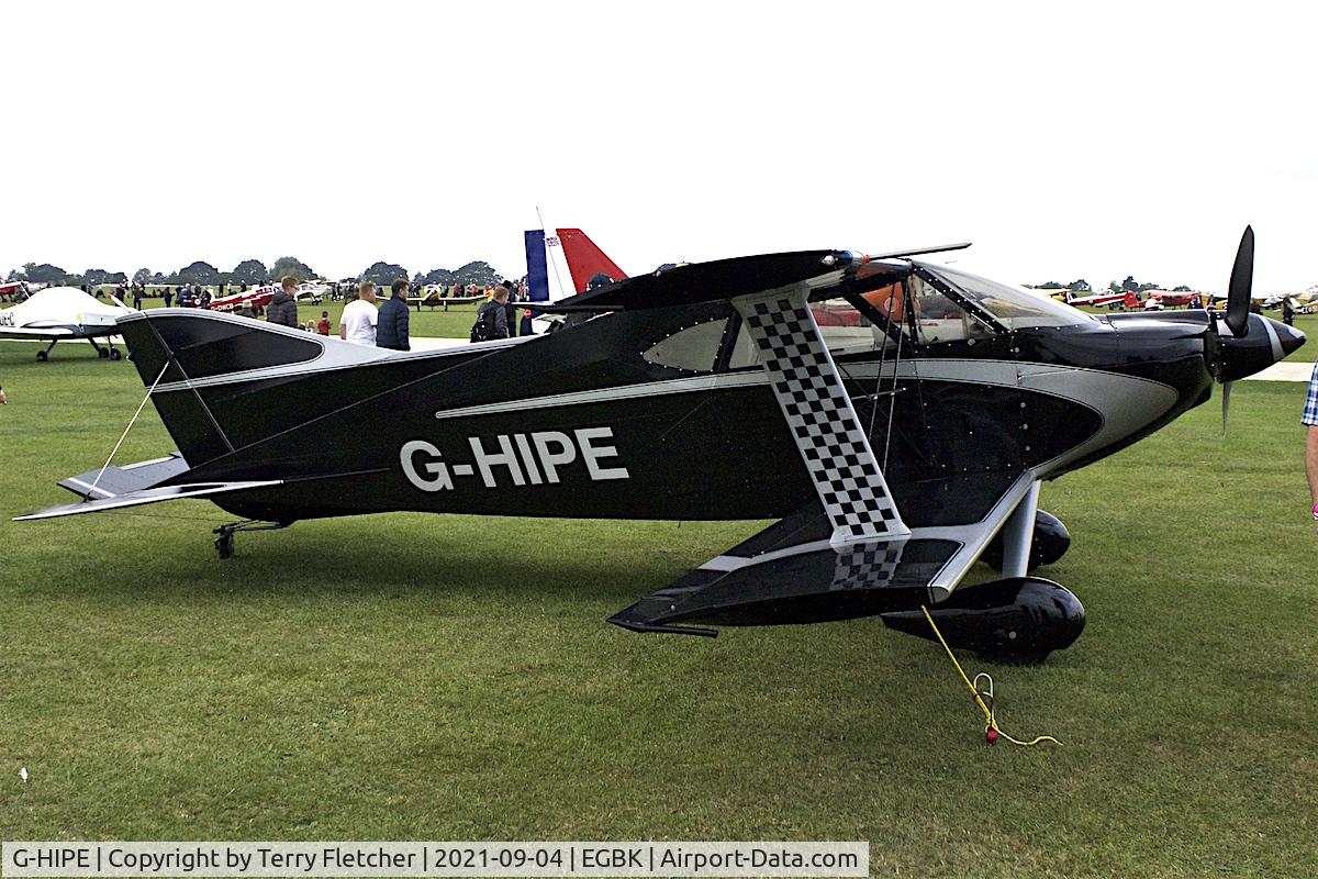 G-HIPE, 1980 Sorrell SNS-7 Hiperbipe C/N 209, At LAA National Fly-In at Sywell