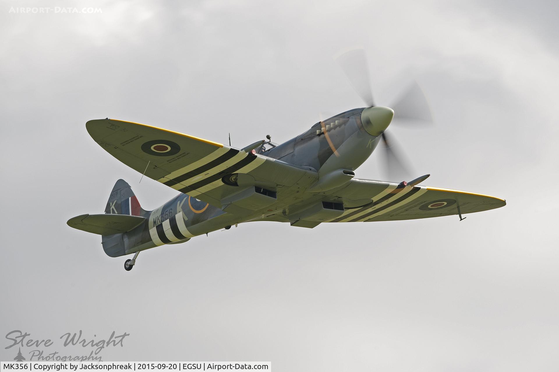 MK356, 1944 Supermarine 361 Spitfire LF.IXc C/N CBAF.IX.1561, Duxford BoB 75th Anniversary Airshow 20-9-15