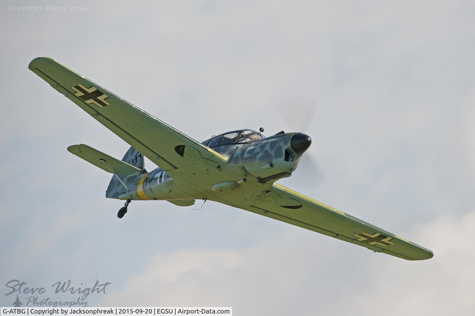 G-ATBG, 1945 Nord 1002 Pingouin II C/N 121, Duxford BoB 75th Anniversary Airshow 20-9-15