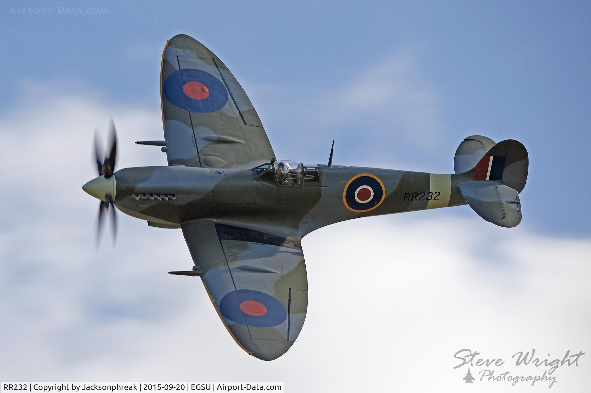 RR232, 1943 Supermarine 361 Spitfire HF.IX C/N CBAF.IX.3279, Duxford BoB 75th Anniversary Airshow 20-9-15