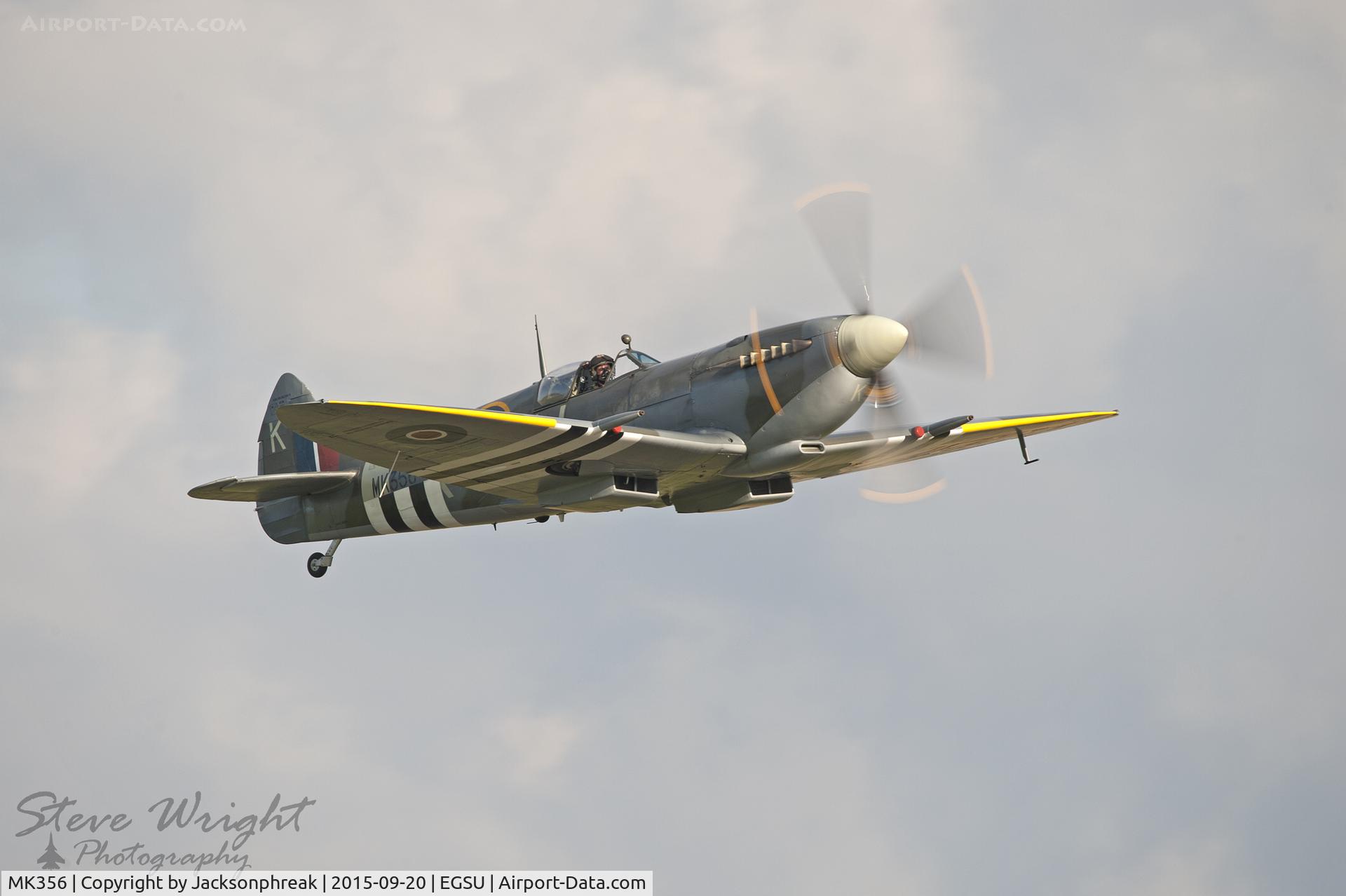 MK356, 1944 Supermarine 361 Spitfire LF.IXc C/N CBAF.IX.1561, Duxford BoB 75th Anniversary Airshow 20-9-15
