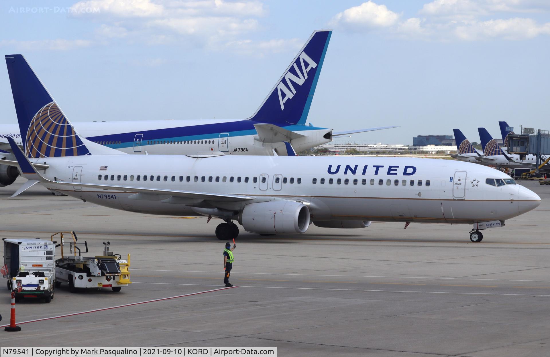 N79541, 2017 Boeing 737-824 C/N 63725, Boeing 737-824