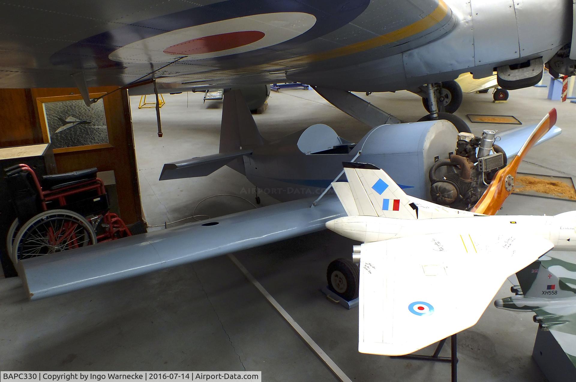 BAPC330, Ward P.45 Gnome C/N none, Ward P.45 Gnome (unflown) at the Newark Air Museum
