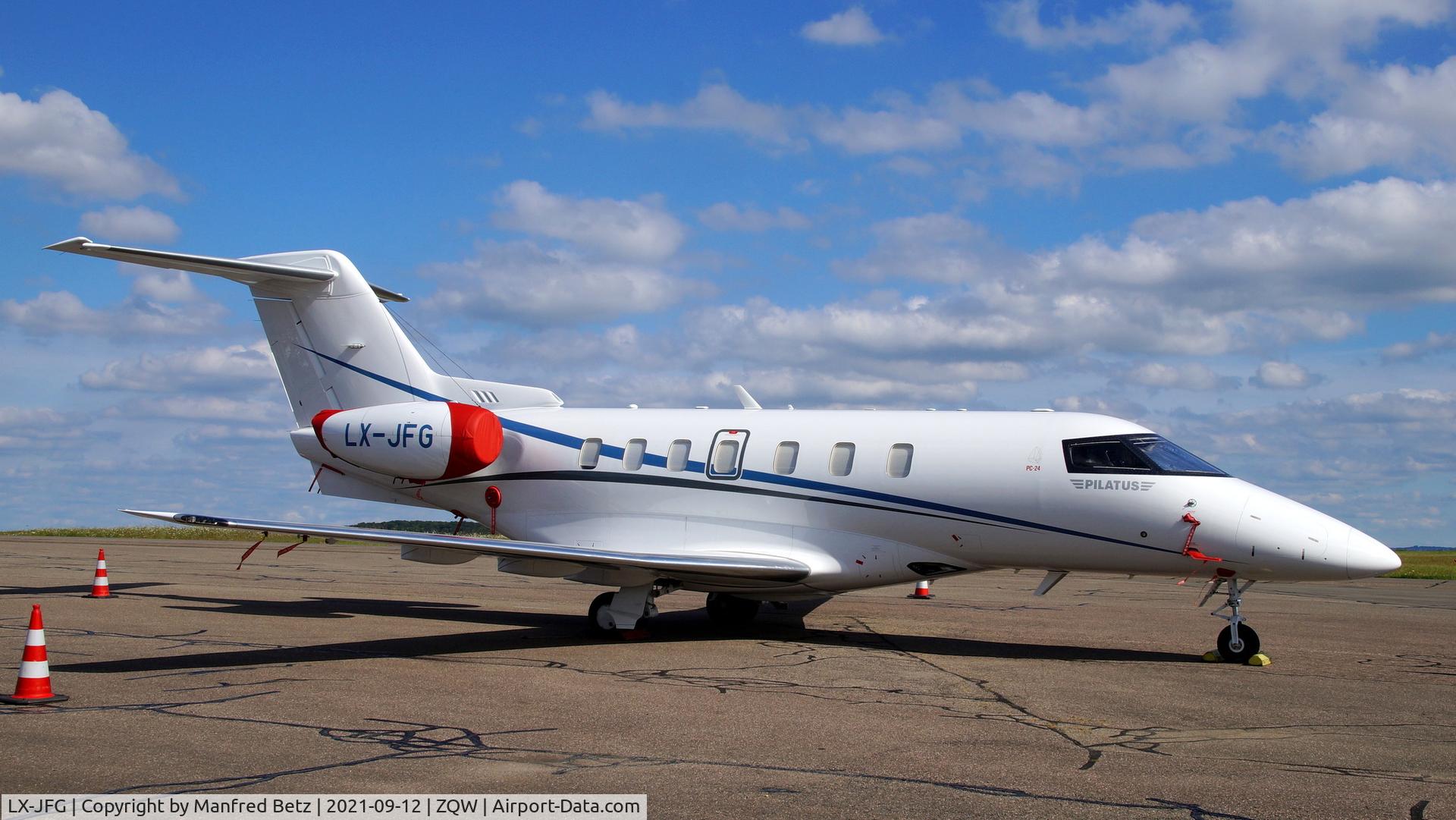 LX-JFG, 2018 Pilatus PC-24 C/N 104, Wartung