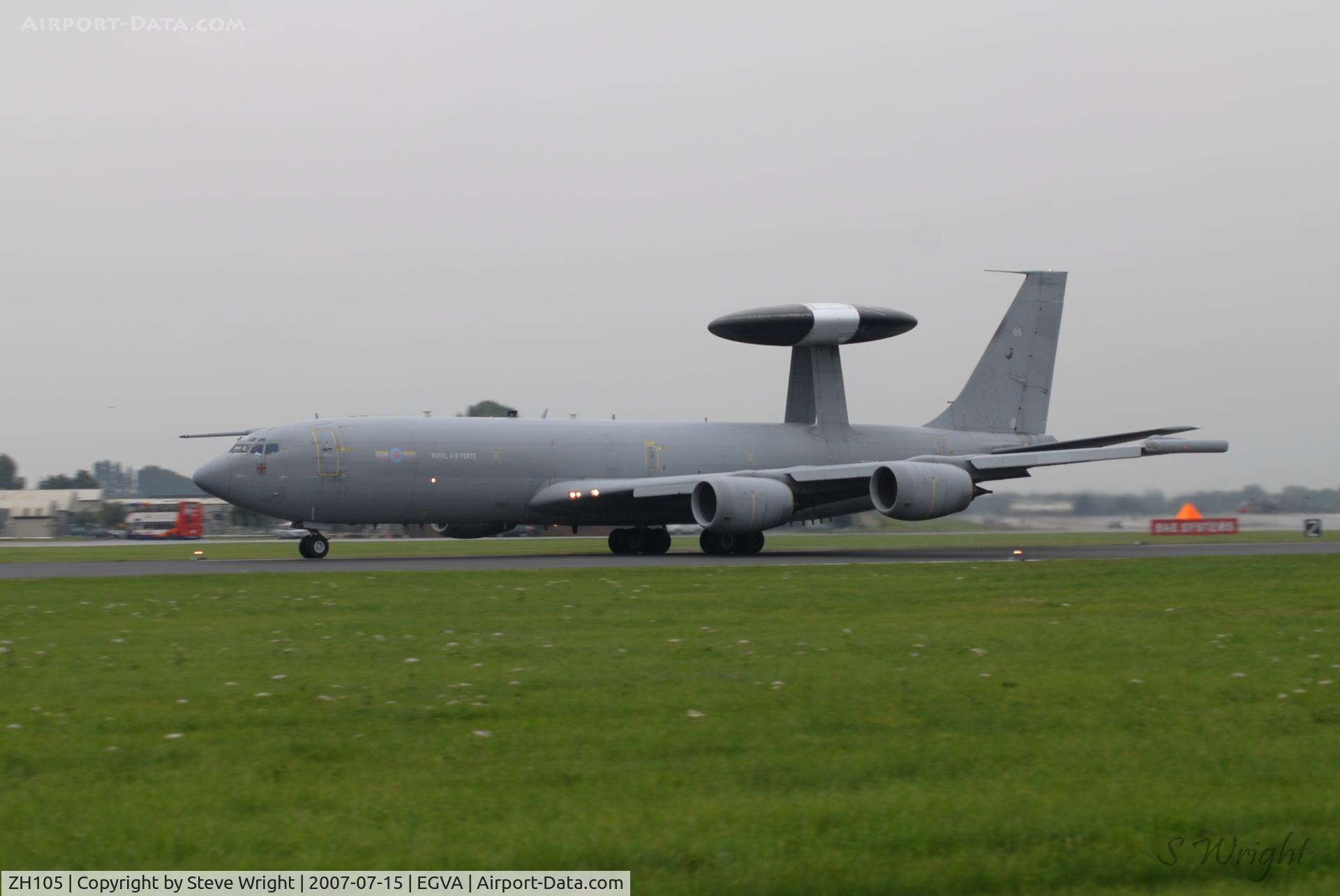 ZH105, 1991 Boeing E-3D Sentry AEW.1 C/N 24113, RIAT 2007 RAF Fairford UK