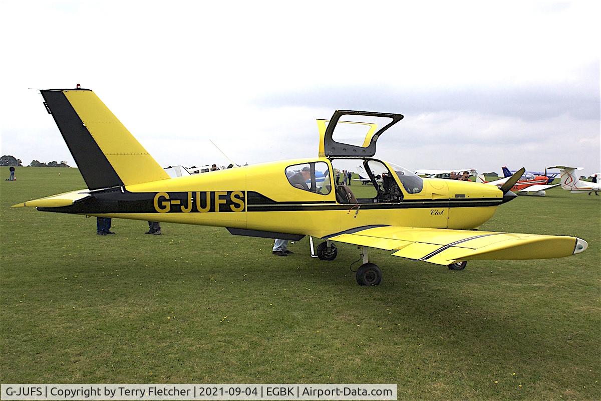 G-JUFS, 1989 Socata TB-9 Tampico Club C/N 928, At LAA National Fly-In at Sywell