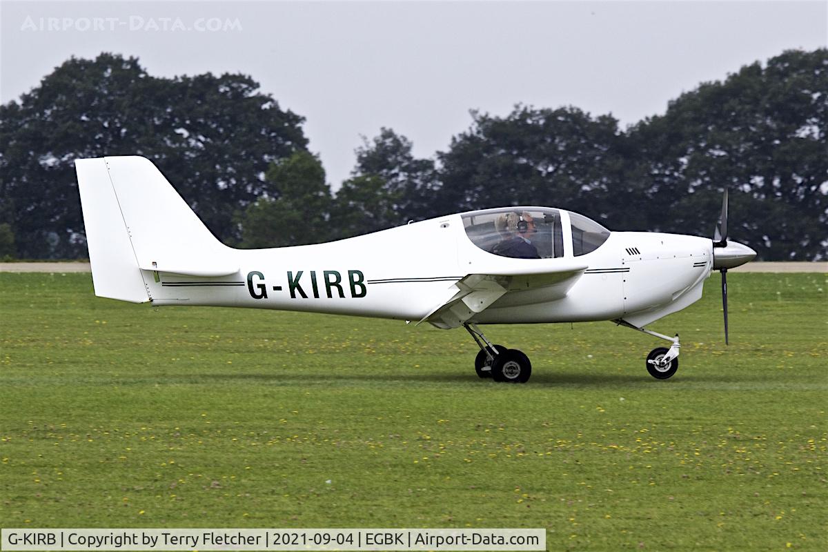G-KIRB, 2000 Europa XS C/N PFA 247-13615, at LAA National Fly-In at Sywell