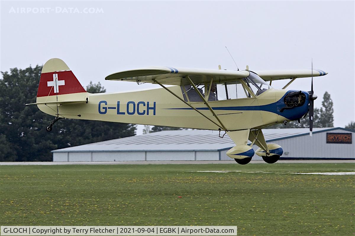 G-LOCH, 1944 Piper L-4J Grasshopper (J3C-65D) C/N 12687, At LAA National Rally at Sywell