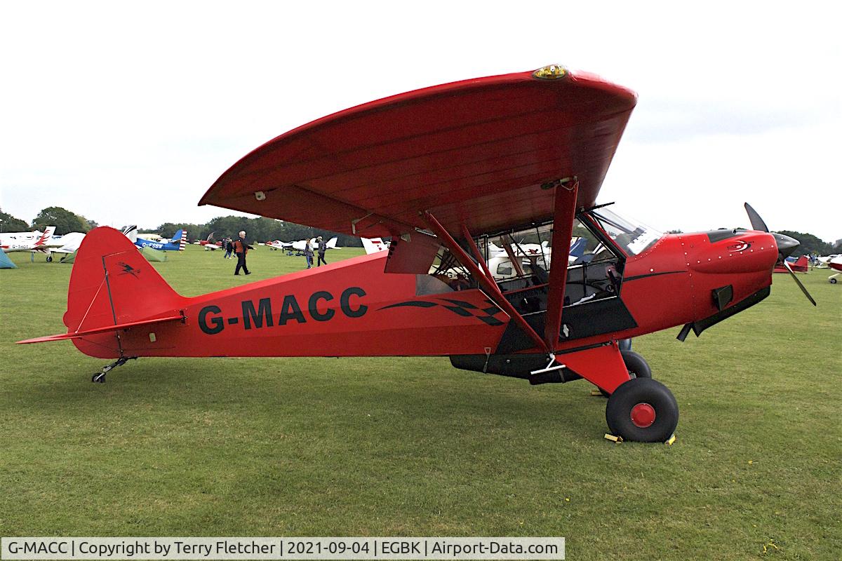 G-MACC, 2018 Cub Crafters Carbon Cub EX2 C/N CCK-1865-1016, At LAA National Fly-In at Sywell