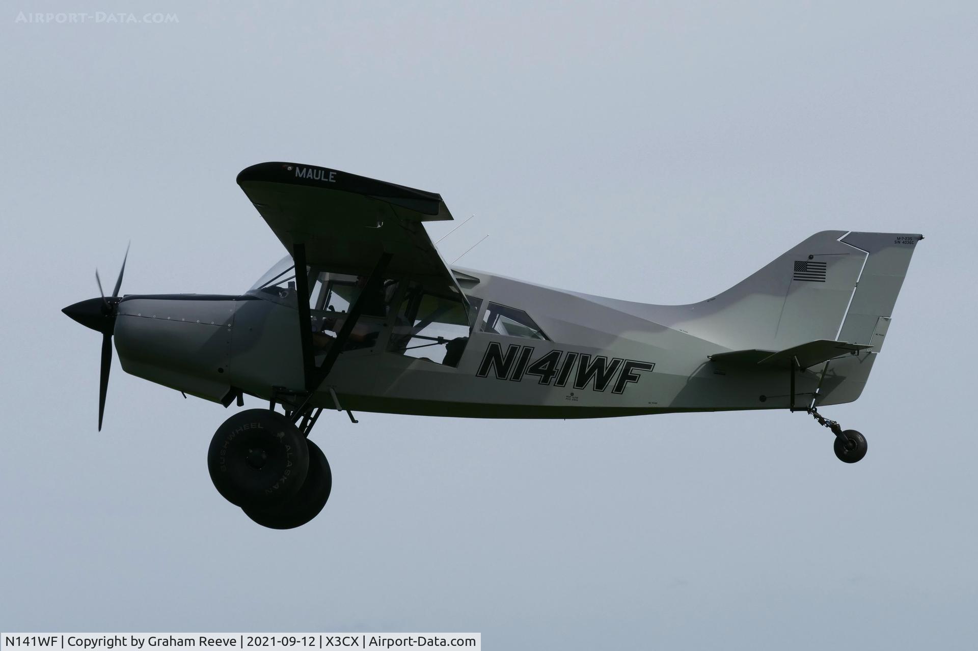 N141WF, Maule M-7-235 Super Rocket Super Rocket C/N 4036C, Landing at Northrepps.