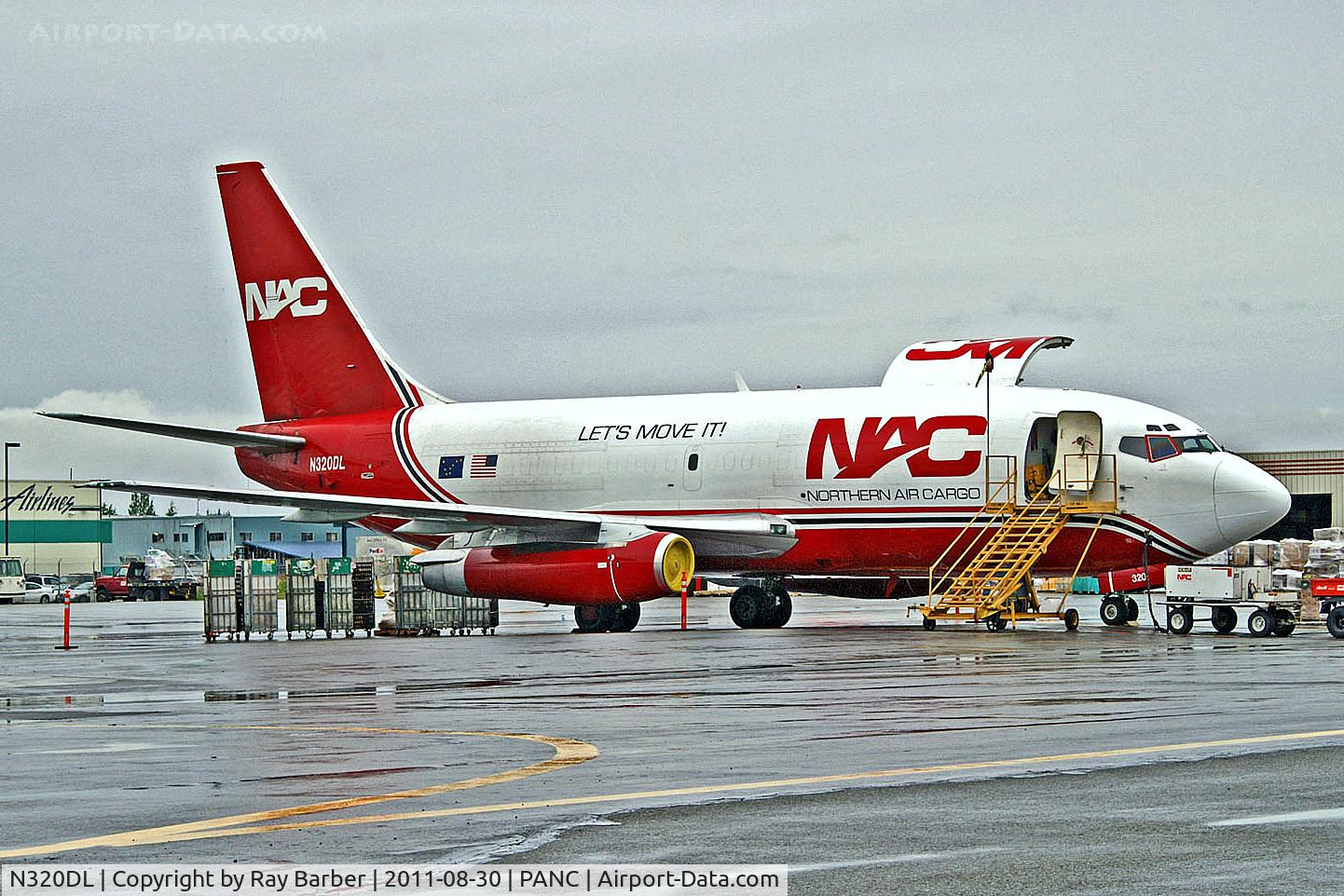 N320DL, 1984 Boeing 737-232 C/N 23092, N320DL   Boeing 737-232 [23092] (Northern Air Cargo) Ted Stevens Anchorage Int'l~N 30/08/2011