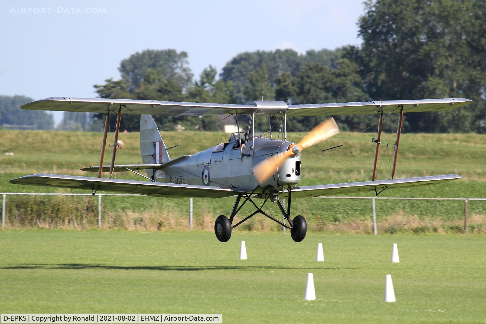 D-EPKS, 1939 De Havilland DH-82A Tiger Moth II C/N 82981, at ehmz