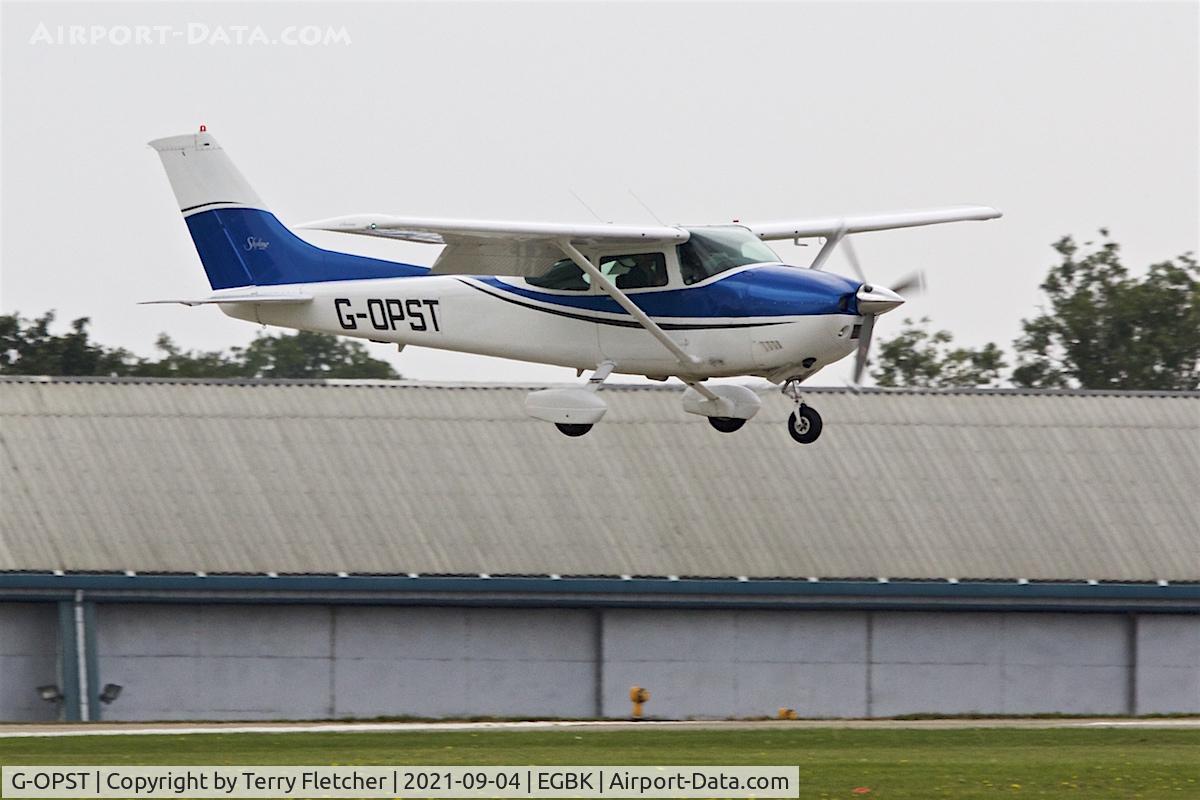 G-OPST, 1981 Cessna 182R Skylane C/N 182-67932, At LAA National Fly-In at Sywell