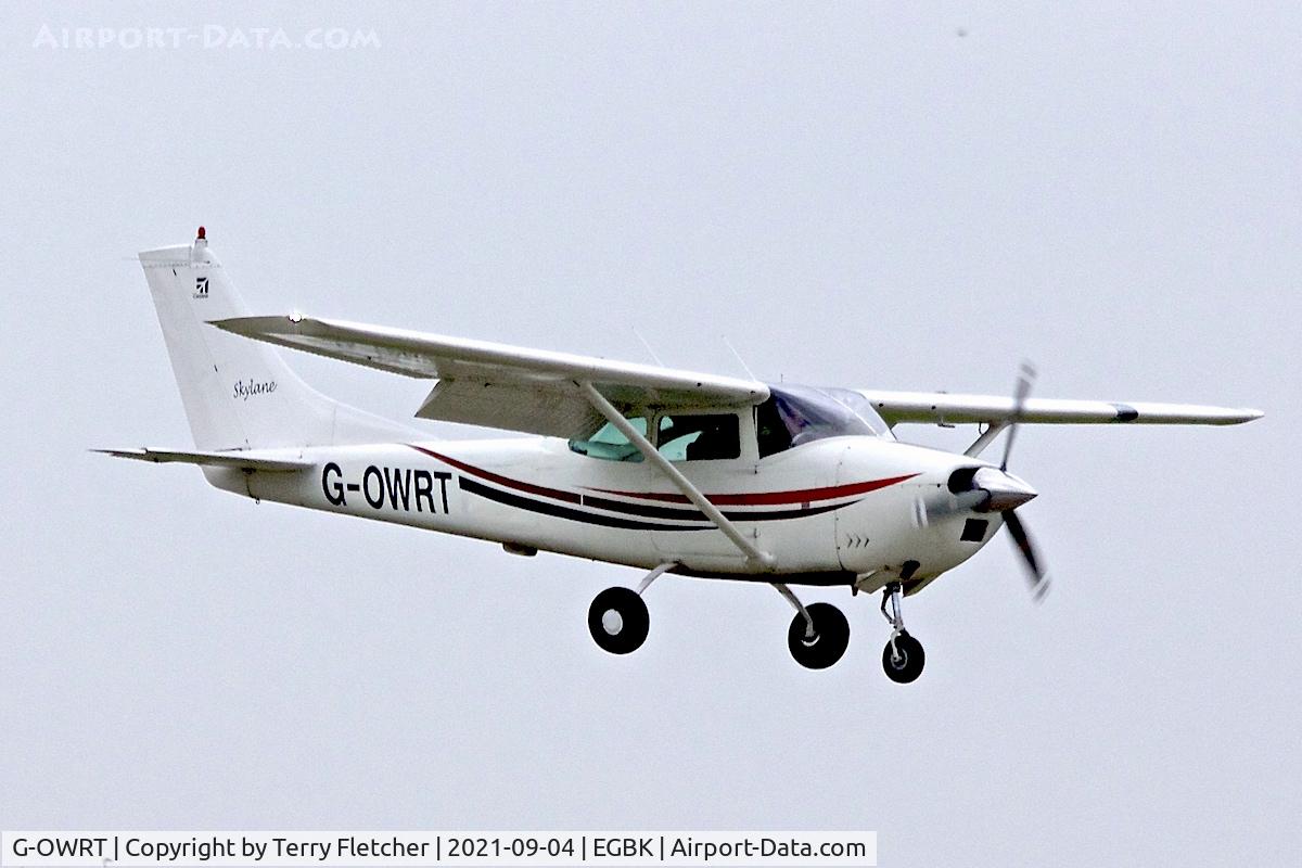 G-OWRT, 1963 Cessna 182G Skylane C/N 182-55077, At LAA National Fly-In at Sywell