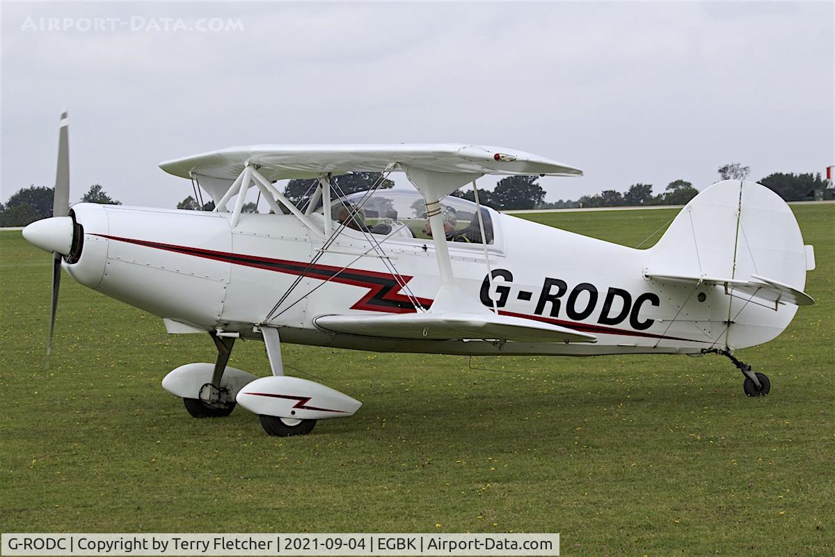 G-RODC, 1995 Steen Skybolt C/N 4568, At LAA National Fly-In at Sywell