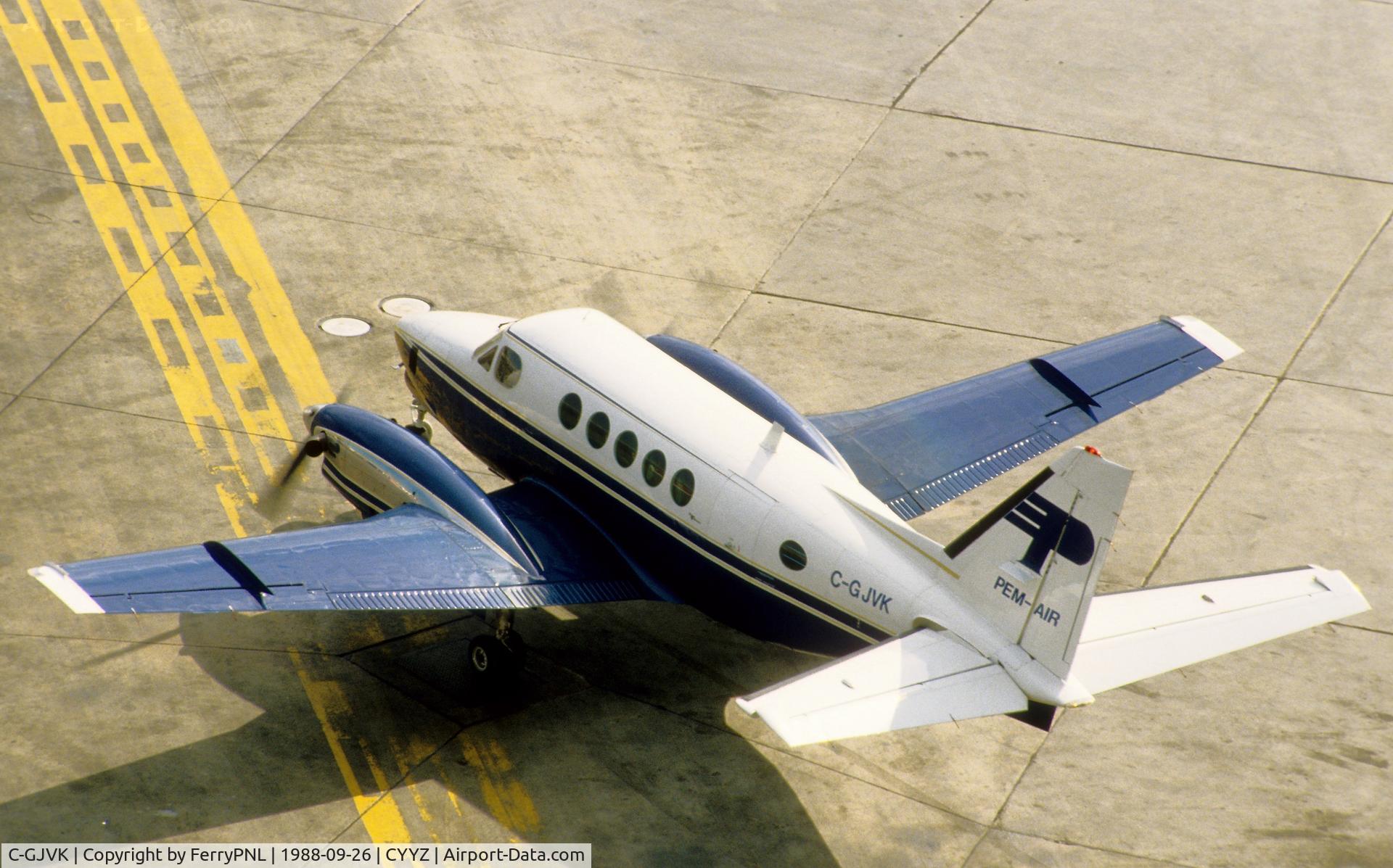 C-GJVK, 1972 Beech A100 King Air C/N B-127, Pem-Air Be100