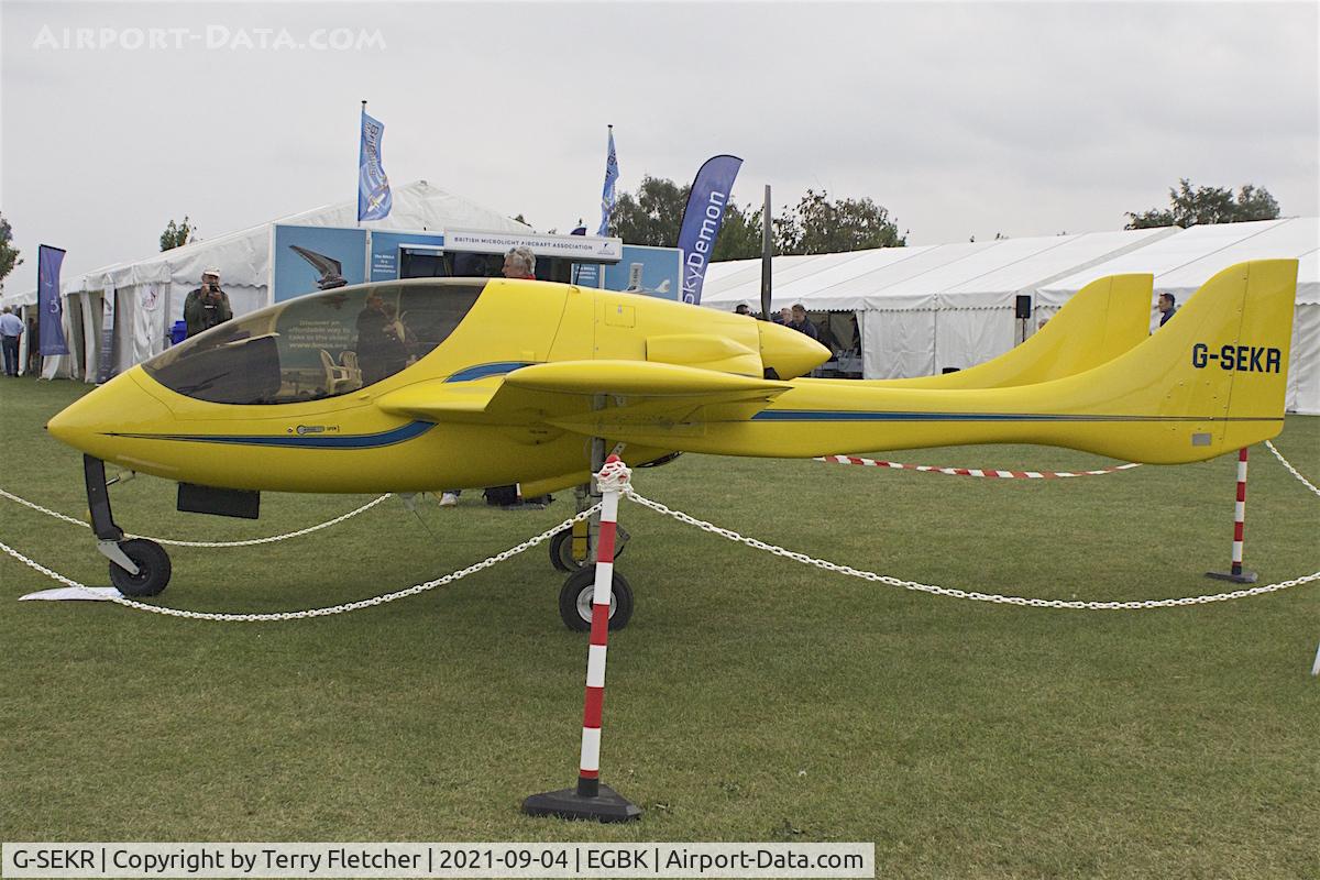 G-SEKR, 2019 Shaw ISA 180 Seeker C/N LAA 408-15535, At LAA National Rally at Sywell