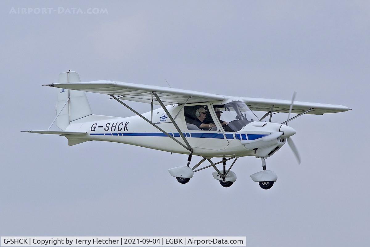 G-SHCK, 2015 Comco Ikarus C42 FB80 C/N 1510-7426, At LAA National Fly-In at Sywell