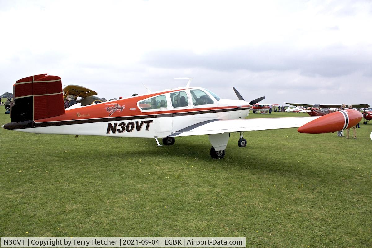 N30VT, 1973 Beech V35B Bonanza Bonanza C/N D-9439, At LAA Rally at Sywell , UK