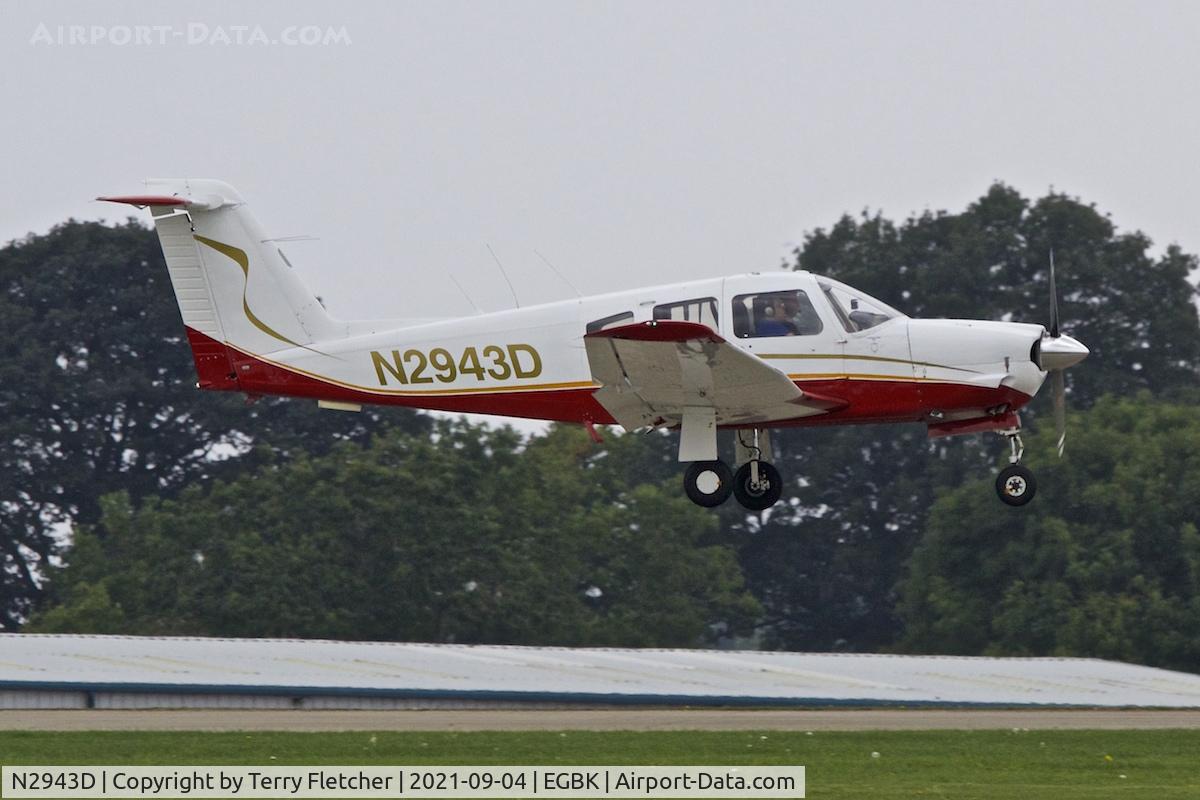 N2943D, 1979 Piper PA-28RT-201 Arrow IV C/N 28R7918231, At LAA Nation Fly-In at Sywell