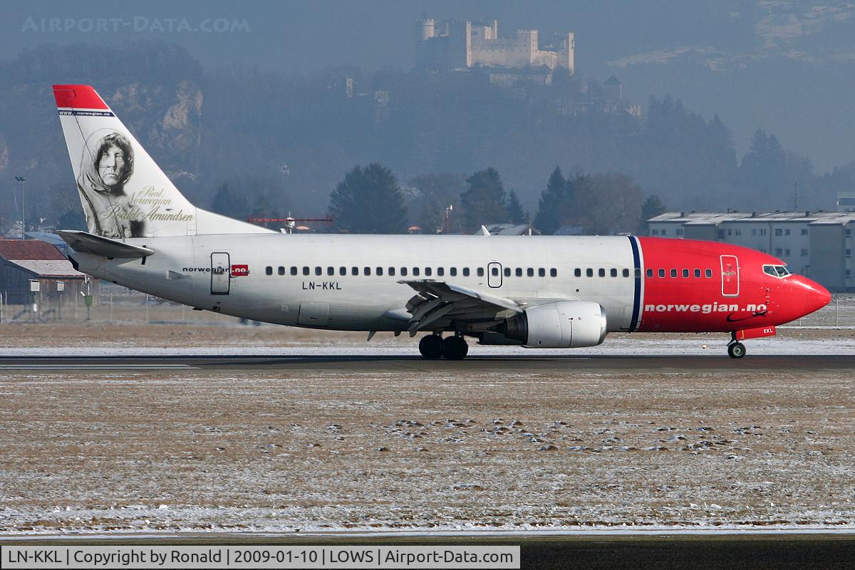 LN-KKL, 1997 Boeing 737-36N C/N 28671, at lows