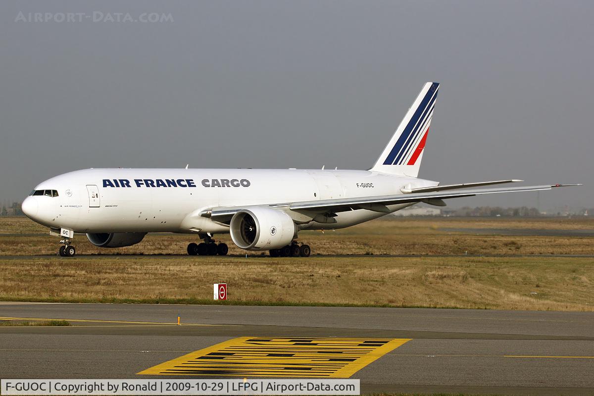 F-GUOC, 2009 Boeing 777-F28 C/N 32966, at cdg